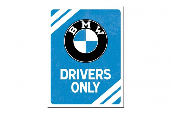 Magnet "BMW Drivers Only"